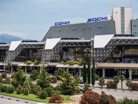 SOCHI International Airport. Inspection of the BHS equipment.
