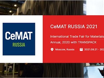 CeMAT Russia 2021. Exhibition of warehouse equipment.